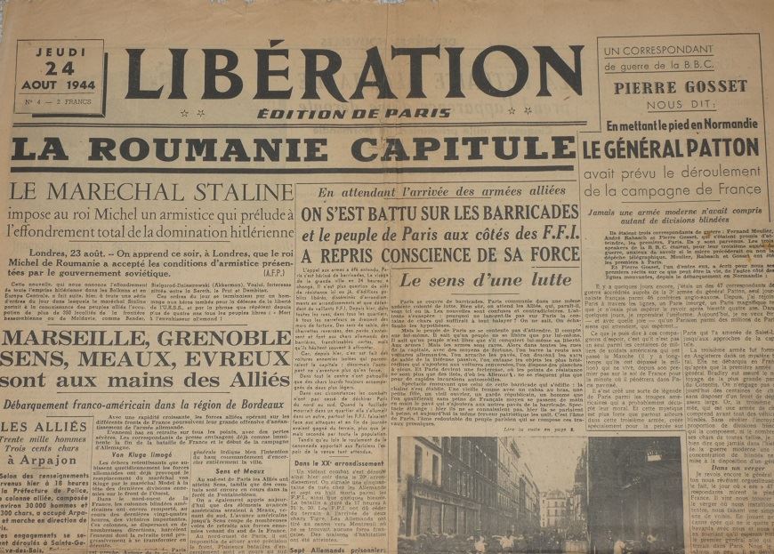 Libération, le journal de combat, la Résistance, les collaborateurs, la ...