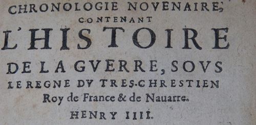 Chronologie Novenaire Et Septenaire Par Palma Cayet Journee Des Farines Diables Et Sorcieres Le Diable A Louviers Pierre Victor Palma Cayet Les Ancetres De La Presse