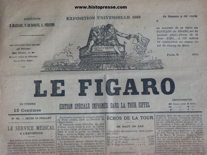 La presse actuelle, Figaro, le Figaro, les tripotages financiers, La