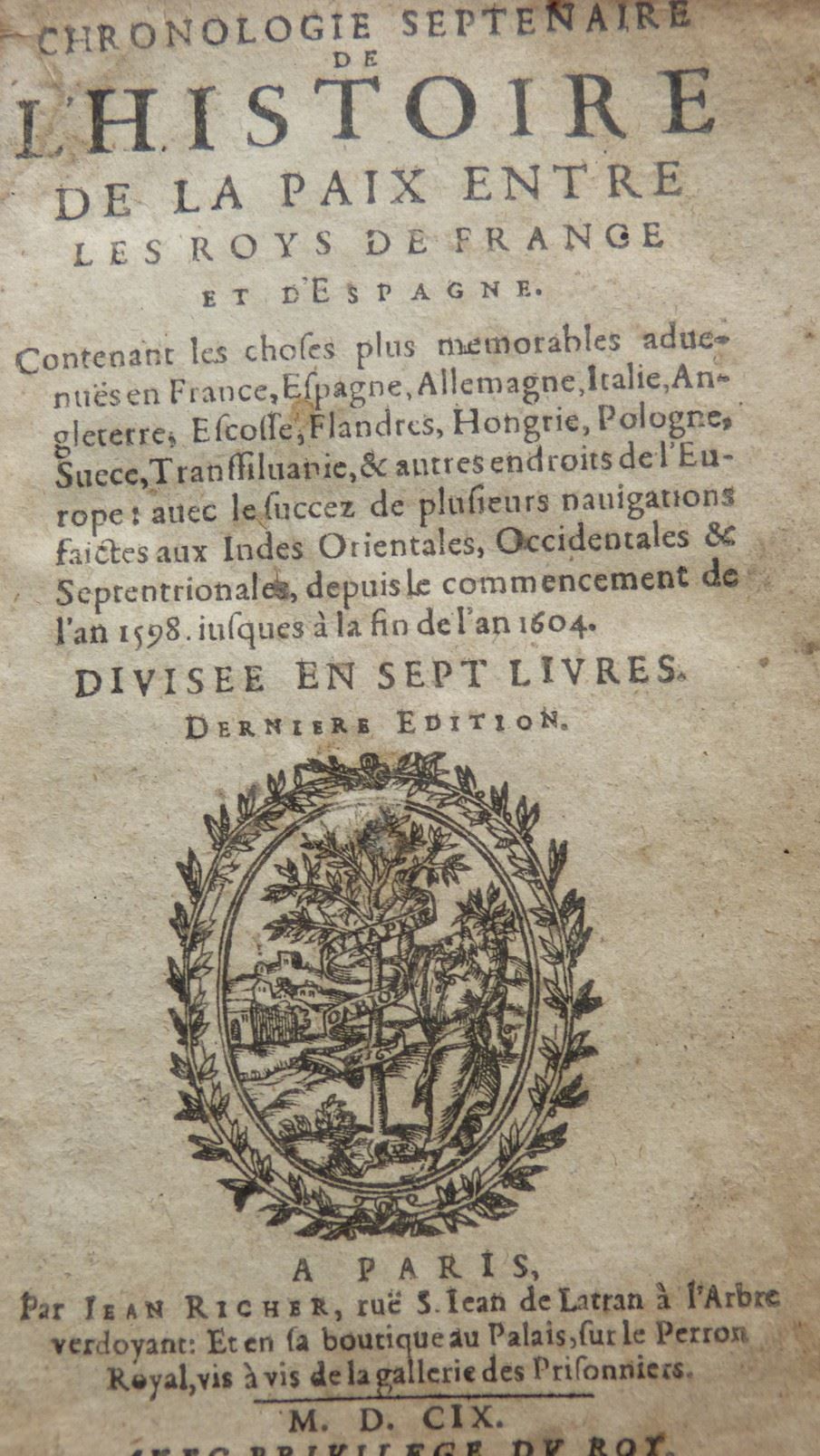 Ebook Chronologie novenaire contenant l histoire de